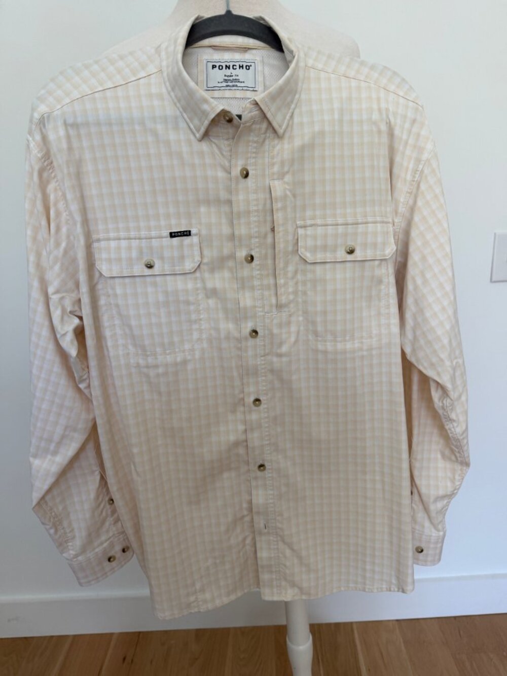 Poncho Men's The Original Long Sleeve Shirt The Santa Fe